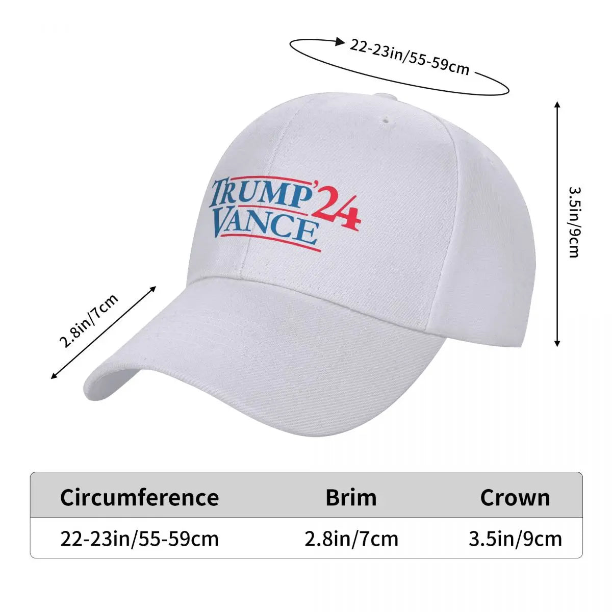 Trump Vance 80s Style President 2024 Baseball Caps Unisex Hip-Hop Sun Caps Hat Adjustable Snapback Caps Dad Hat Summer Hat